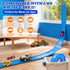12 Set: 3+ 1/64th Flex Track Ft Starter Portable Rolls Up Race Tracks for Kids - DIY Race Car Ramp Track with Suction