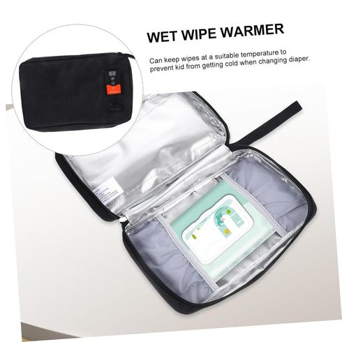 Portable Baby Diaper Wipes Warmer - Wet Tissue Heater Dispenser