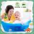 1-3, 18 3Pcs 1-3 Dinosaurs Toys for Toddlers No Hole Bath Toys for Months, Soft Rubber Dino Bath Toy for Kids Age