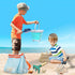 LIDAGO 5 Set 1 Shovel,1 Rake,1 1 1 Pcs Sand Toys Beach Include Metal Metal Foldable Beach Bucket & Sand Sifter