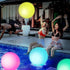 3 Otters 4PCS Light Up Beach Balls, 12" Glow Pool Balls with Remote Control for Kids Summer Parties