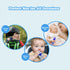Baby Teething Toys, Food Grade Silicone Teether for Babies 3-18 Months, TV Remote Shape Chew Toys, BPA Free