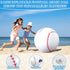 Meooeck 2 Pcs Giant Inflatable Beach Balls 40 Inch Large Baseball PVC Blow Up Float Toys for Summer Pool Party Games