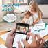 PBSEV 1080P Setup, Security Camera Indoor Wired, Pan/Tilt Control, Two-Way Audio, Clear Night Vision, Easy SD/Cloud