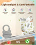 Packaged, 20/50pcs Lictin Disposable Baby Bibs, Individually Hygienic and Convenient for Toddler, Baby Travel