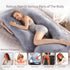 HychYAYA 60 Inch Full Body Pregnancy Pillows for Sleeping Cooling Pregnancy Pillow,U Shaped Pregnancy Body