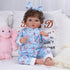 17-22 Inch 5 Sets 3+ BABESIDE Reborn Baby Doll Clothes for Dolls, Baby Doll Clothes Outfits Accessories - Romper Suit