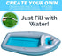 SWIMLINE Swimming Inflatable Pool Float Lounger Raft Mattress, Fun Mat, Classic Cruiser, Blue