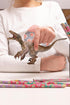 PAPO Feathered Velociraptor Figurine - Realistic Hand Painted Collectible for Ages 3+, Educational Gift