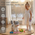 3 4 5 6+ OR OR TU Walking Toy Cat with Remote Control Leash, Plush Cat Electronic Interactive Toys for Kids, Shake
