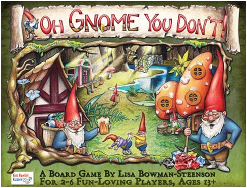 Gut Bustin' Games Oh Gnome You Don't Board Game