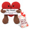 Heart Plush Gift for Her, Him - Crochet Plushies Stuffed Hearts Gift