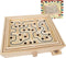 Wooden Labyrinth Game - Marble Ball Tilt Maze Board Game, Table Balance Game and Toy for Kids and Adults