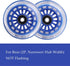 Wiggle Car Polyurethane Replacement Wheels Set for Ride-on Toys (Dark Blue)