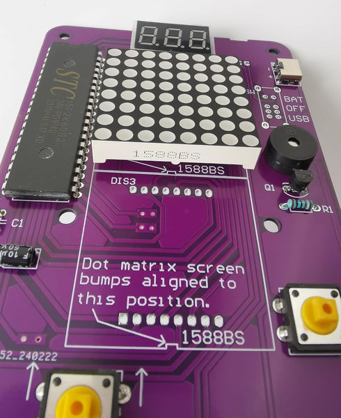 Soldering Practice Kit for Beginners - DIY Electronics Projects, Learning Circuit Solder Board, STEM Science Project