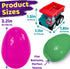 stargo 8 Pack Set Colorful Prefilled Easter Eggs Bulk with Toys - Mini Car Construction Engineering Vehicles Pull-Back