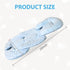 2-in-1 Infant Carseat Insert, Reversible Baby Car Seat Cushion for Newborn Toddler Head & Body Support Car Seat Pad