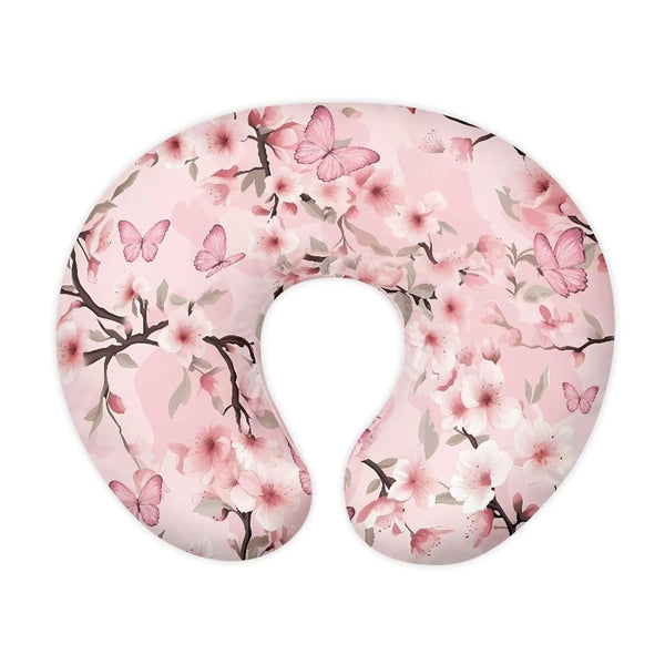 Hechitok Butterfly Cherry Blossom Nursing Pillow Cover Breast Feeding Pillow Support Positioner Lounger