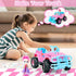 1:20 Remote Control Car- RC Truck with DIY Stickers and Doll for Kids Girls Birthday, Scale RC Truck Full Functions