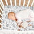 KICPOAY 39 27 Fitted Crib Sheets Basketball Sport Stretchy Portable Playard Sheets for Baby Toddler, Breathable Soft