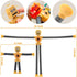 LED Light Up Sensory Fidget Robot Toys for Kids, Suction Cup Poseable Action Figures, XL