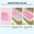 Hallo Baby Bath Sponge Soft Infant Bath Mat Newborn Cushion Odor Free (Pink)