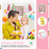 1/2 6 Silipull Birthday Supplies Includes Half Birthday High Chair Banner and Hat Gold Candle Cake Topper Months Tassel
