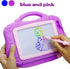 Magnetic Drawing Board for Toddlers, 2 Pack Travel Size Color Sketch Graffiti Board Educational Learning Toy