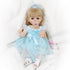 Realistic 22 Inch Reborn Baby Doll - Silicone Full Body American Girl, Weighted Soft Toy Birthday Gift Set for Over 3