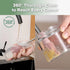 '-1pk haakaa Cleaning Brush Silicone Bottle Brush Double-Ended Soft Silicone Bristles for Breast Pumps, Breast Milk