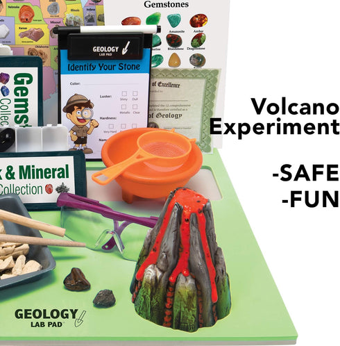 Ben Franklin Toys Geology Lab Science Kit Pad