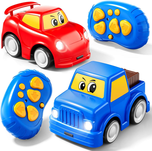 Remote Control Car 2 Year Old, Toddler RC Cars Ages 2-4 Boy,