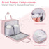 Jaffzora Momcozy M5/S12 Pack, Wearable Breast Pump Bag with Cooler Compartment Compatible with Pro, Elvie & Medela Pump