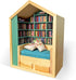 Wanheart 400 Pcs Mini Books-Anxiety Bookshelf,Mini Bookstore,Shake Off Your Anxiety,Office Decor Mini Bookshelf,Miniature
