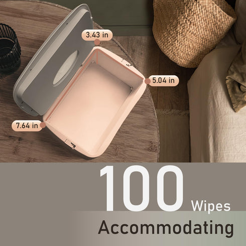 Warm Baby Wipe Dispenser - Convenient Case with Easy Press Function