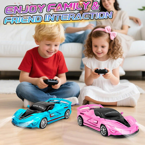 2 Pack 3-5, 1:18 3 4 5 6 7 8-12 Remote Control Car for Girls Scale Hobby Rc Cars Toys for Kids Age Year Old- Model