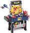 Deejoy Kids Tool Bench with Realistic and Electric Drill, Construction Workbench Toys