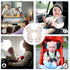 Baby Travel Pillow Upgraded, Soft Baby Head Support Pillow for Newborn Toddler, Babies Neck Car Seat, Pushchair