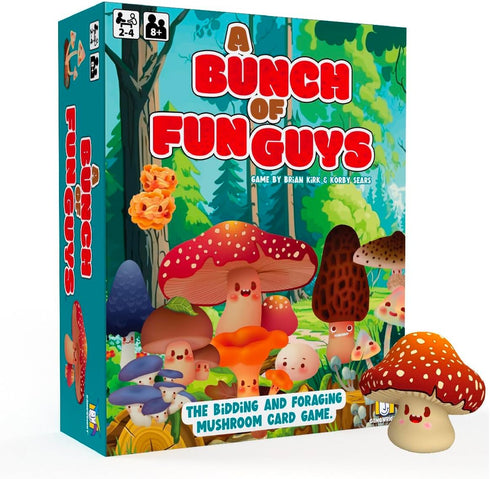 Gamewright - A Bunch of Fun Guys - Strategic Mushroom Foraging Card