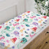 Girls Dinosaur Changing Pad Cover for Baby, Pink Purple Dino Animal Tropical Diaper Change Table Covers