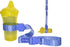 Sippy Cup Straps for Baby Bottle Toy Leash, 4 Pack for Stroller High Chair Strap (Blue/Black)