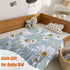 YeeJu Daisy Baby Throw Blanket, Small White Floral, 30x40, Soft Plush Fleece, Toddler Swaddle Gift