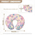 Kathyboom Daisy Nursing Pillow Cover, Ultra Soft Breastfeeding Pillows for Baby Boys Girls, Removable and Washable Baby