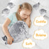 KMUYSL Seal Plush Toys for Girls Ages 3-8, Mommy Seal Stuffed Animal with 4 Babies, Ideal Christmas Birthday Gift