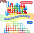 Generic 64 2 Pcs Stack Game for Adult & Kids, Balance Stacking Blocks Game for Players+ Family Games, Parties, Travel
