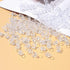 150 0.86 Inch XINHUIDALSQ Mini Acrylic Pacifiers for Baby Shower Girl Game, Bulk Chupones para Gender Reveal Party