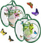 ZENFUN 2 Packs Insect and Butterfly Habitat Cages - Monarch Insect Mesh Cage and Caterpillar Enclosure