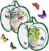 ZENFUN 2 Packs Insect and Butterfly Habitat Cages - Monarch Insect Mesh Cage and Caterpillar Enclosure