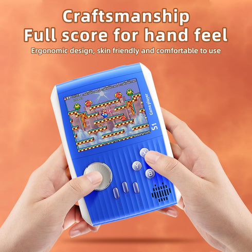 Portable Handheld Game Console with 666 Classical FC Games, 3.0" Color Screen, Retro Mini Video Games for Boys Girls