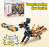 Hjhyqex 2-in-1 Transformation Dinosaur Car Toy - Magnetic Collision Robot Cars for Kids | Exciting Transforming Play